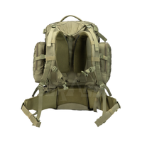 Mochila táctica de nailon duradero para hombre con sistema Molle, nuevo diseño, cierre de cremallera, Mochila para entrenamiento