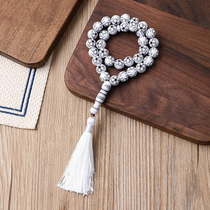 Pulsera de Oración Musulmana <span class=keywords><strong>Tasbih</strong></span> de 33 Cuentas, Borla Acrílica de 10 mm, Joyería Religiosa, Regalo para Hombres y Mujeres para Bautizos y Aniversarios - Product Image 6