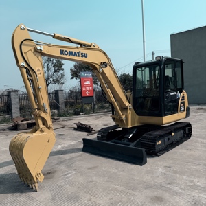 Miniexcavadora KOMATSU PC56 Usada en Japón, con Motor, Caja de Cambios y Bomba, Certificación EPA/CE, 5 Toneladas, Miniexcavadora de Buena Calidad con Pala Niveladora - Product Image 2