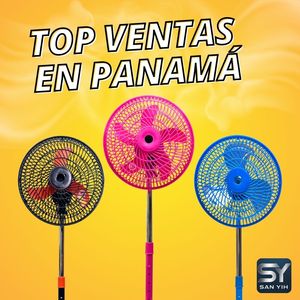 Parrilla de metal de 10 pulgadas, hoja de aluminio, ventilador de pie de 220V para uso doméstico - Product Image 6