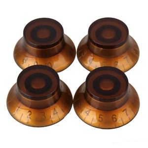 Perilla de control de tono de volumen transparente Top Hat para <span class=keywords><strong>guitarra</strong></span> eléctrica Agujero de 6mm de diámetro - Product Image 5
