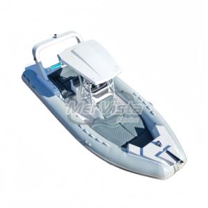 Bateau de pêche en fibre de verre Hypalon/PVC de 23 pieds (680 cm), certifié CE, bon marché et très vendu pour les sorties de pêche en famille - Product Image 6