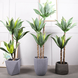 Planta Artificial de Agave QIHAO, Alta Simulación, Decoración Interior, Plástico, Vegetación Artificial, Decoración para Hogar y Oficina - Product Image 2