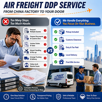 Expédition aérienne rapide DDP CIF Chine-USA, agent de transport aérien express, service logistique, transitaire aérien