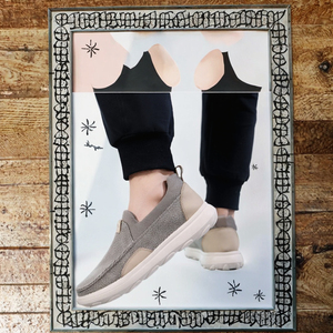 Zapatos de Lona Ligeros para Hombre con Suela Gruesa y Parte Superior de Tela, Mocasines Cómodos Sin Cordones para un Estilo Moderno de Verano - Product Image 3