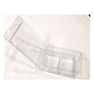Vente en gros d'emballages en plastique presse à chaud à clapet en forme de lune coquilles pour cire fond barres pression - Product Image 5