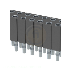 Originele doorvoer DW-41-13-F-T-875 FLEXIBELE BOARD STACKING HEADER met rechthoekige connectoren - Product Image 1