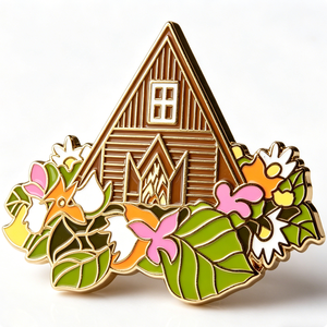 Custom Soft Enamel for Fashion-Themed Christmas Gift for Outdoor Enthusiasts & Cottagecore - Product Image 2