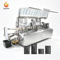 Machine de fabrication de lingettes humides portables en sachet individuel, lingettes démaquillantes, lingettes alcoolisées