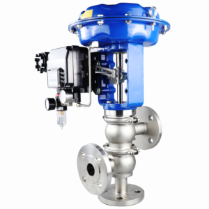 Precio de fabricante 4 pulgadas Acero inoxidable de alta calidad AISI 304 Grado sanitario Válvula de control de flujo eléctrico de película delgada de tres vías - Product Image 6