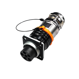 Connecteur étanche IP67 à 6 broches, prise haute tension et courant élevé 32A pour moteur de véhicule à énergie nouvelle (VE) et équipement industriel - Product Image 5