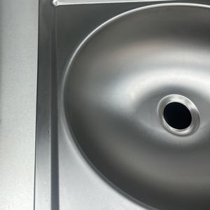 VICTORY Évier mural commercial en acier inoxydable pour hôtels restaurants laboratoires salles de douche - Product Image 4