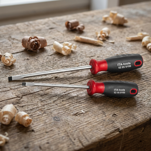 DIA 5mm S2 Slotted <b>Screwdriver</b> with 2K grip - Product Image 1