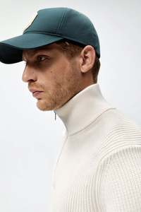 Pull pour hommes en coton personnalisé Blanc pur Pull à col montant zippé et simple à manches longues Pull de sport - Product Image 4