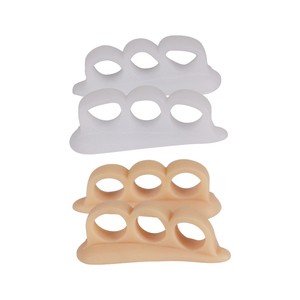 Séparateur d'orteils <span class=keywords><strong>en</strong></span> silicone SEBS à 3 trous, écarteur d'orteils, redresseur d'orteils <span class=keywords><strong>en</strong></span> <span class=keywords><strong>marteau</strong></span> et <span class=keywords><strong>en</strong></span> griffe, protecteur pour les soins des pieds - Product Image 3