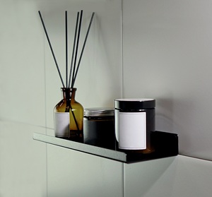 מדף קומפקטי 1 30*10*<span class=keywords><strong>3</strong></span>.5, ארגונית מסוגננת ומרווחת לחדר אמבטיה או שירותים, ישירות מהיצרן - ההצעה הטובה ביותר - Product Image 6