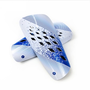Protège-tibias de football personnalisés à double couche épaissie en EVA de haute qualité avec impression sur mesure – Équipement de protection pour joueurs sportifs - Product Image 1