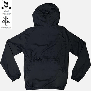 Jaket Windbreaker Pria Anti Air Ringan Premium dengan Logo Custom Print, Model Veste Coupe Vent untuk Lari - Product Image 2