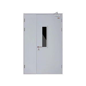 Puertas Cortafuegos Comerciales de Respuesta Rápida, Certificación CE, Metal Hueco para Supermercados y Hoteles, Diseño Moderno Hecho en China - Product Image 5