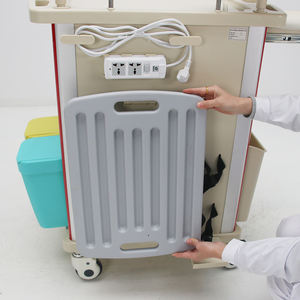 MN-EC001R One-Stop Winkelwagentje Met Abs-Materiaal En Wielen Met Zuurstoftankhouder - Product Image 5