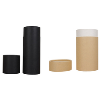 Tubes en carton pour aliments, emballages en plastique, étiquettes imprimables pour canettes de boissons de différentes tailles, boîte de rangement durable pour thé