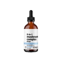OEM/ODM/OBM 8 en 1 Gouttes de liquide buccal aux champignons, mélange de champignons Cordyceps, Chaga, Crinière de lion, Gouttes de champignons 8 en 1