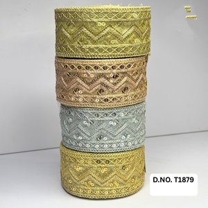 ผ้าลูกไม้ปัก100% ผ้าฝ้ายสำหรับรองเท้าและกระเป๋าสุดหรูสง่างามเหนือกาลเวลา - Product Image 4