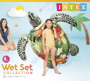 <span class=keywords><strong>Colchoneta</strong></span> <span class=keywords><strong>Inflable</strong></span> Flotante <span class=keywords><strong>Intex</strong></span> 57555 con Forma de Tortuga Marina, Colchón de <span class=keywords><strong>Agua</strong></span> Colorido <span class=keywords><strong>para</strong></span> Nadar y Jugar - Product Image 4