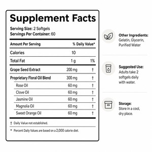 Suplemento Desodorante Corporal de Marca Privada OEM ODM, Cápsulas de Gel Suave a Base de Plantas Naturales para Frescura Interna, Venta al Por Mayor, Vegano - Product Image 4