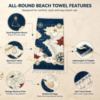 Wholesale Custom Printed Adult Personalized High-quality Pure Cotton Quick-Dry Eco-Friendly Sand Free Turkish Luxury Beach Towel