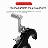 Déclencheur portable en alliage d'aluminium à 3-4 doigts avec logo personnalisé HT Factory pour la chasse, le tir et le tir à l'arc, pour applications sportives