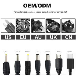 Cargador adaptador de CA 65W 19,5 V 3.33A punta azul para <span class=keywords><strong>HP</strong></span> Pavilion X360 11 13 15, <span class=keywords><strong>HP</strong></span> <span class=keywords><strong>Zbook</strong></span> 14u G4 <span class=keywords><strong>G5</strong></span> <span class=keywords><strong>15u</strong></span> 15 G3 fuente de alimentación de computadora DC - Product Image 6