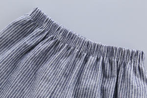 Conjunto de Pantalones Cortos Unisex en Amarillo y Gris, Conjuntos para Niños con Diseño de Dibujos Animados - Product Image 5