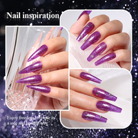 IMTITI 36 Couleur Glitter Platine Gel Vernis À Ongles Flash UV Soak Off Gel Vernis Brillant Peinture Ligne Gel Laque pour Nail Art
