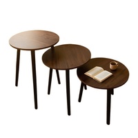 Table basse de salon pour petit appartement, style nordique moderne et simple, multifonctionnelle en bois, table d'appoint convertible pour hôtel