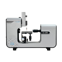 L'instrument de mesure automatique de l'angle de contact teste l'angle de contact des gouttelettes de solvant sur les plaquettes semi-conductrices