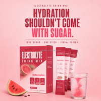 Mélange d'électrolytes sans sucre OEM ODM pour boisson sportive, suppléments nutritionnels directs, poudre de boisson électrolytique