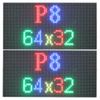 Module d'affichage LED HD P8 couleur pour une utilisation intérieure et extérieure