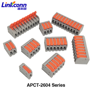ขั้วต่อสายไฟ Linkconn APCT-2604-4P แบบ 4 ตำแหน่ง เชื่อมต่อสายไฟแบบง่ายดาย ไม่ต้องใช้แรงกด  ขั้วต่อสายไฟแบบเร็ว - Product Image 3