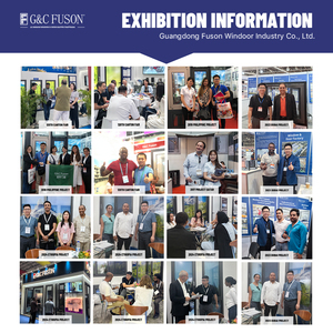 Fuson Chất lượng cao bền nhiệt phá vỡ Ba kính vào trong mở nghiêng và biến cửa sổ nhôm cửa sổ chống đạn - Product Image 6