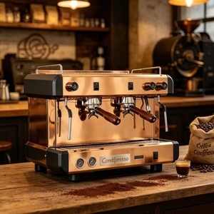 Macchina per Caffè Espresso e <span class=keywords><strong>Cappuccino</strong></span> da Banco Professionale Italiana per Caffetterie - Product Image 5