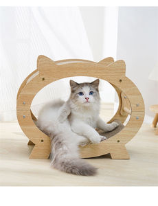 Juguete Rascador para Gatos de Papel Corrugado Ecológico Interactivo <span class=keywords><strong>Petspace</strong></span>, Lindo Diseño de Televisión - Product Image 3