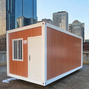 Villa de acero portátil Montaje rápido Contenedor de dormitorio plegable para la escuela Oficina Hoteles Centros comerciales y supermercados - Product Image 2