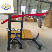YONGLING FITNESS YL-1075 – Appareil de musculation professionnel pour salle de sport, entraîneur de squat à pendule pour l'entraînement de force