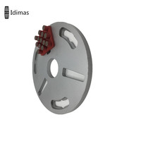 Disque abrasif diamanté à changement rapide super performant de 178 mm, 7 pouces, épaisseur de 10 mm pour le meulage de la pierre et du béton, OEM