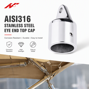 Embout d'extrémité à œillets en acier inoxydable AISI316 de marque HF pour bateaux, yachts et navires - Product Image 1