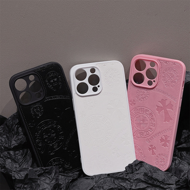 Hot-selling Fashion Brand Leather Cross Heart Anti-fall Mobile Phone case for iphone 17pro 17promax 17AIR 16pro Max 16pro 15pro