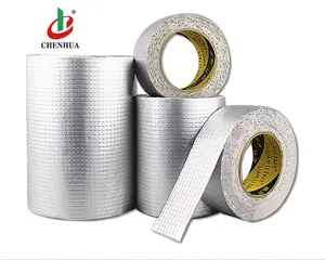 China Manufacturer 1.2mm 1.5mm self adhesive butyl waterproof tape roof material for cracks
