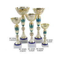 Meilleur Trophée de Football de Coupe, Globe Sportif Haut de Gamme, Souvenirs d'Événements, Récompenses de Réunions Annuelles, Métal, Marque Phoenix, Or