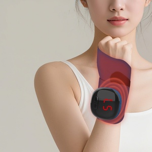 Compress Physical Recovery Heating Massage Vibration Wrist Guard Support Wrist <b>Massager</b> Timing Physical Therapy Devices - Product Image 3
